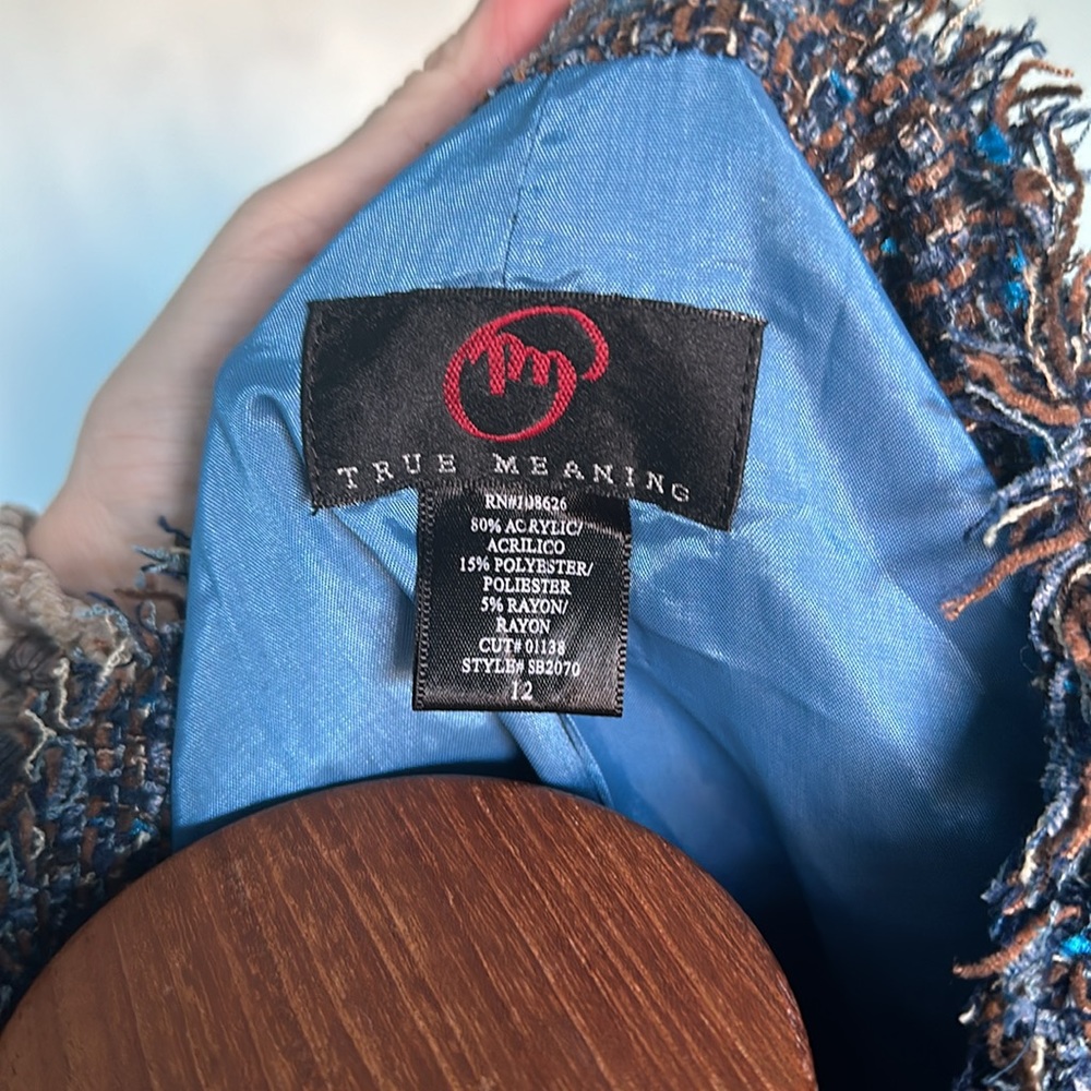 Blue blazer - Picture 6 of 7